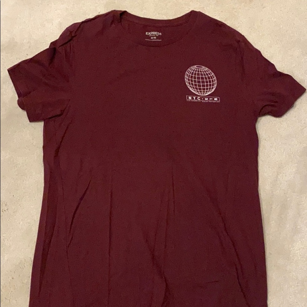 Maroon Express T-Shirt. Medium